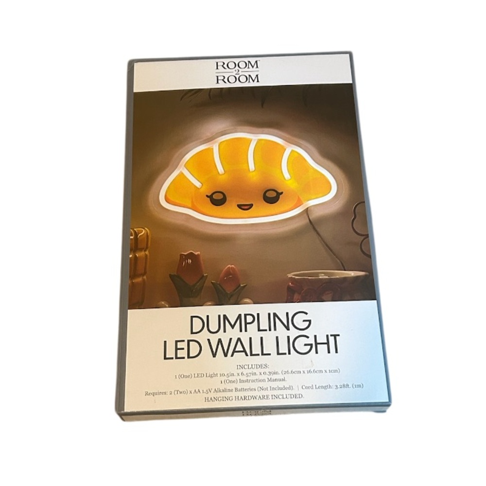 Dumpling LED Wall Light - Yellow